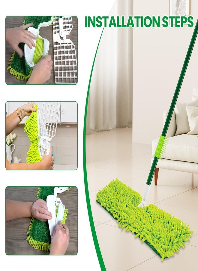 DrFlito 3 Pack Mop Head Replacement for Libman 18" 2-Sided Microfiber Dust Mop, Washable & Reusable Mop Pad Refills for Libman Flat Mop for Indoor & Outdoor Flooring, Bedrooms, Kitchens, Living Rooms - Image 5